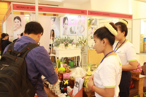 柬埔寨金边美容展览会展会现场图片
