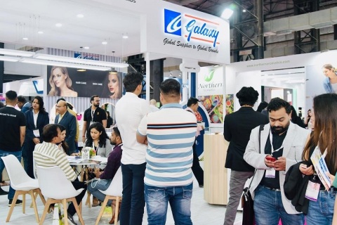 印度孟买专业美容美发展览会展会现场图片