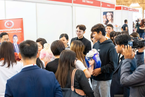 柬埔寨金边美容展览会展会现场图片