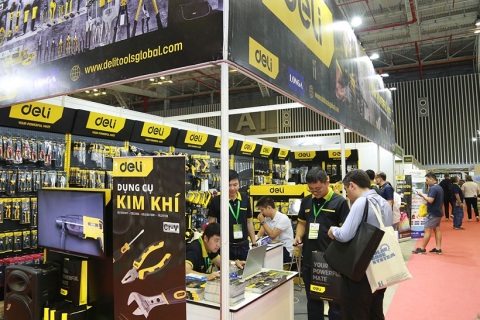 越南胡志明五金工具展览会展会现场图片