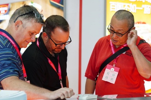 郑州全球肉类产业博览会展会现场图片