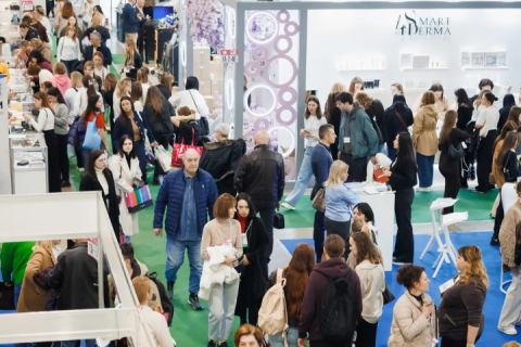 乌克兰国际美容美发展览会展会现场图片