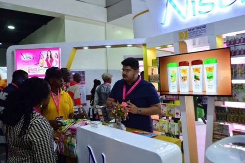 坦桑尼亚美容美发展览会展会现场图片