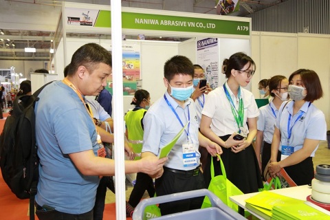 越南胡志明五金工具展览会展会现场图片