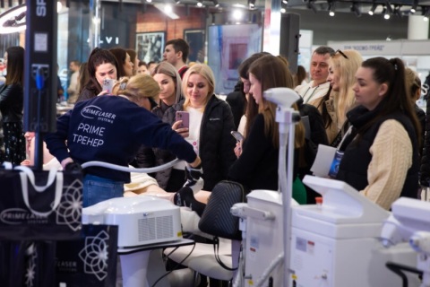 乌克兰基辅美容展览会展会现场图片