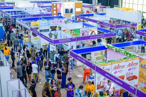 坦桑尼亚美容美发展览会展会现场图片