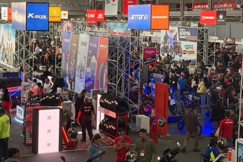 秘鲁利马摩托车展览会展会现场图片