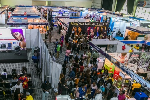 坦桑尼亚美容美发展览会展会现场图片