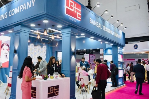 印度孟买专业美容美发展览会展会现场图片