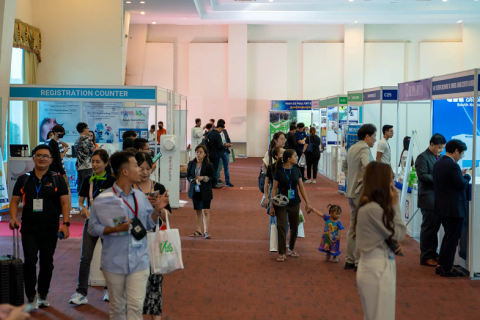 柬埔寨金边美容展览会展会现场图片