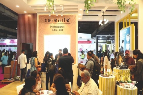 印度孟买专业美容美发展览会展会现场图片