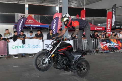 秘鲁利马摩托车展览会展会现场图片