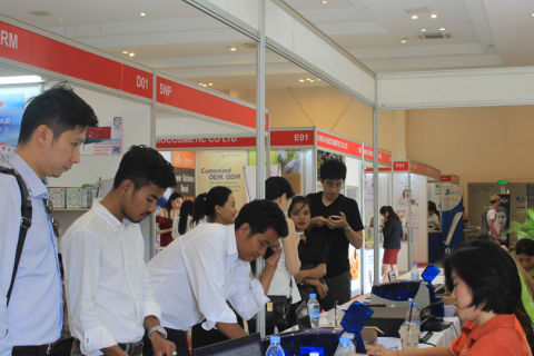 柬埔寨金边美容展览会展会现场图片