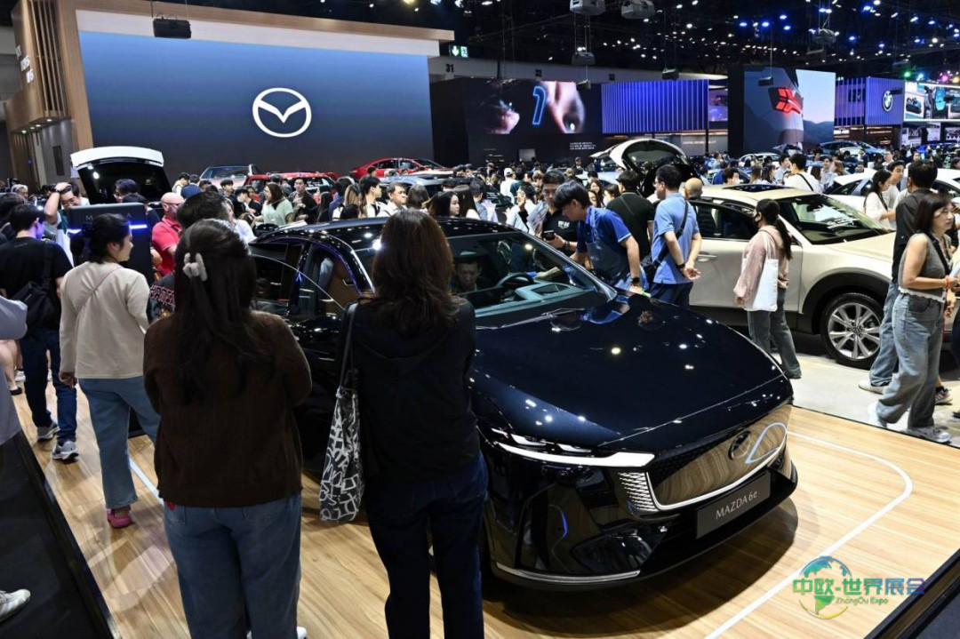 泰国曼谷国际摩托车展览会：Mazda6e电动车型，预订量突破3000