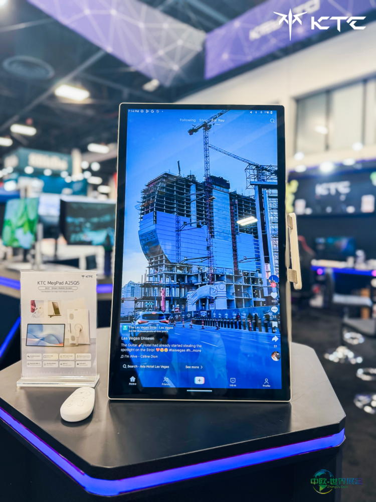 强势登场！KTC硬核产品闪耀2026年国际消费电子展CES科技大秀！