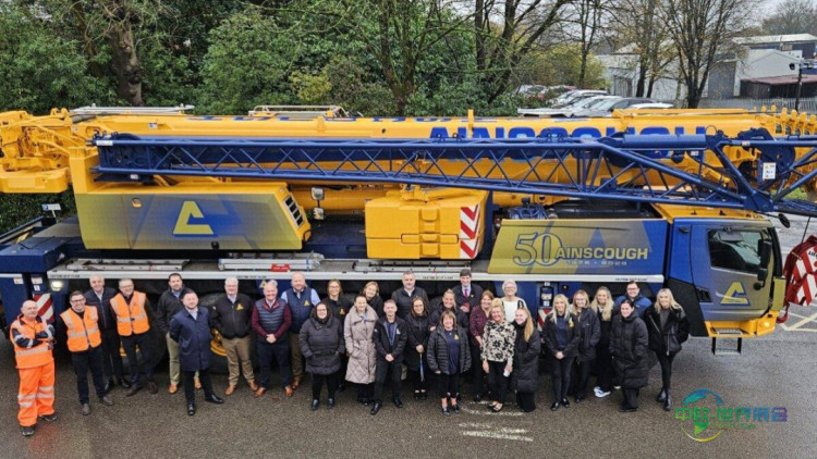 Ainscough起重机公司首次亮相2026爱丁堡国际建筑展览会ScotPlant