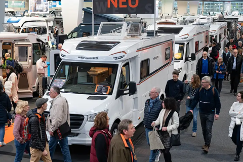 德国汉诺威户外休闲体育产业展览会展会现场图片