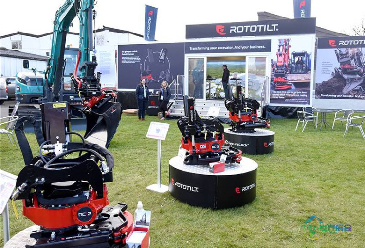 Rototilt庆40年创新，将亮相2026爱丁堡国际建筑展览会ScotPlant