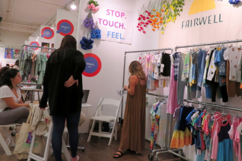 美国洛杉矶童装展览会展会现场图片