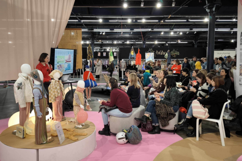 美国洛杉矶童装展览会展会现场图片