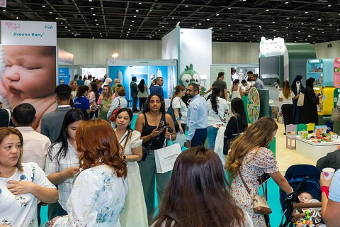 中东迪拜婴童用品展览会展会现场图片
