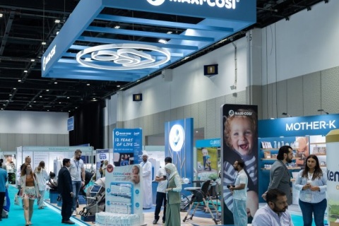 中东迪拜婴童用品展览会展会现场图片