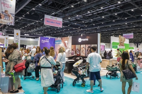 中东迪拜婴童用品展览会展会现场图片