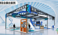 零售业博览会特装展台设计效果—兰晟展览