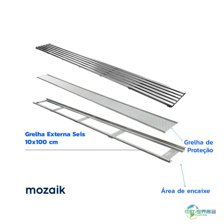 MOZAIK在巴西圣保罗地面铺装展展出Seis Outdoor Grill