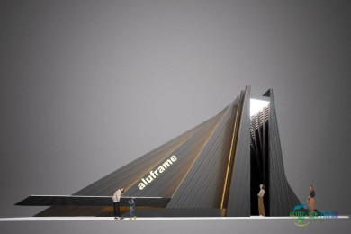 泰国曼谷建材展Aluframe以主题馆重塑铝材角色，亮相建筑师'69