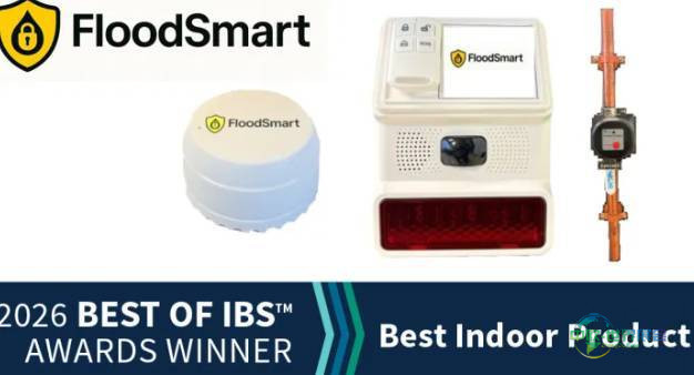 2026年美国国际建筑建材展览会：Flood Smart™ 荣获最佳室内产品奖