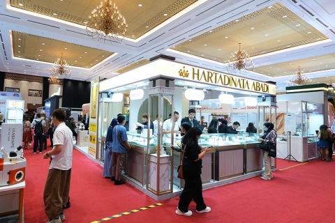 印尼万隆珠宝展览会展会现场图片