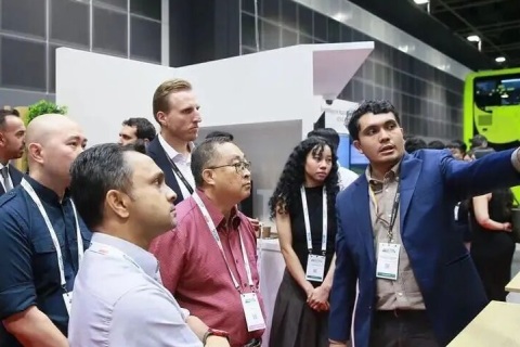 新加坡电动车、智能交通、充电桩展SUMW展会现场图片