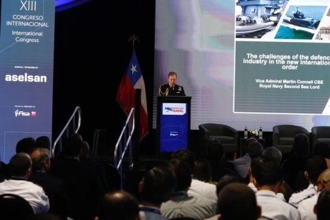 智利国际海军防务展览会展会现场图片