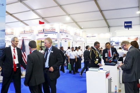 智利国际海军防务展览会展会现场图片