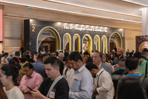 泰国曼谷春季珠宝钟表及宝石展览会展会现场图片