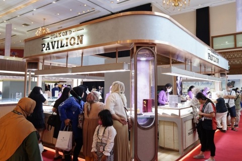 印尼万隆珠宝展览会展会现场图片