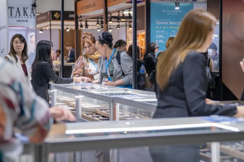 泰国曼谷春季珠宝钟表及宝石展览会展会现场图片