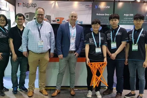 韩国3D打印展览会展会现场图片