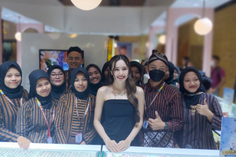 印尼万隆珠宝展览会展会现场图片