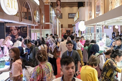 印尼万隆珠宝展览会展会现场图片