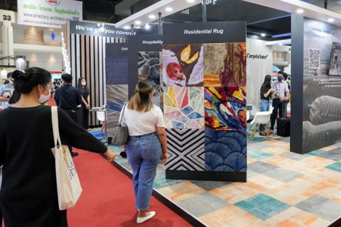 泰国曼谷东南亚门窗遮阳展览会展会现场图片