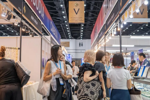 泰国曼谷春季珠宝钟表及宝石展览会展会现场图片