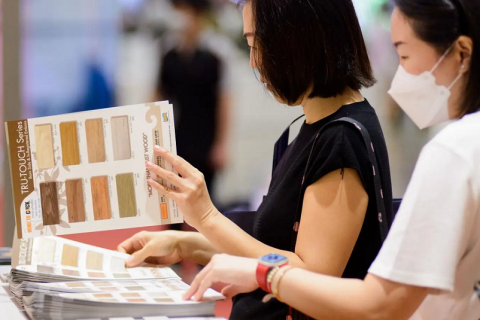 泰国曼谷东南亚门窗遮阳展览会展会现场图片