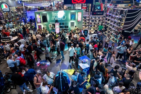 巴西美洲两轮车、摩托车展览会展会现场图片