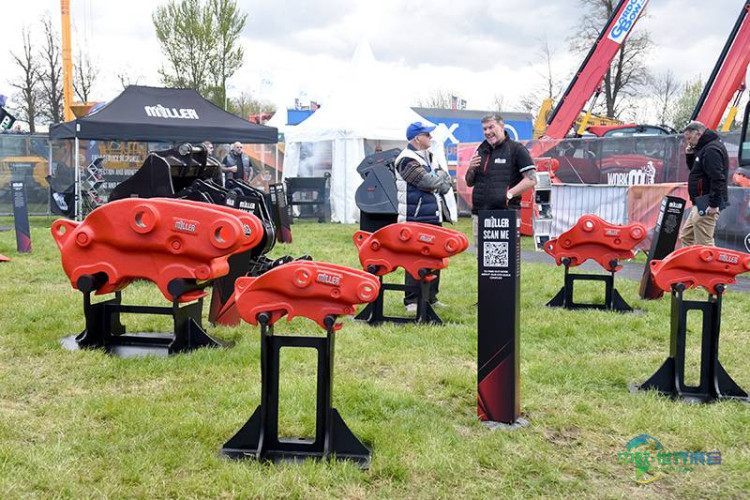 米勒公司携新品亮相爱丁堡国际建筑展览会 慈善挖斗将回归