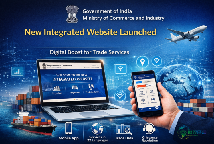 商务部推出全新一体化官方网站