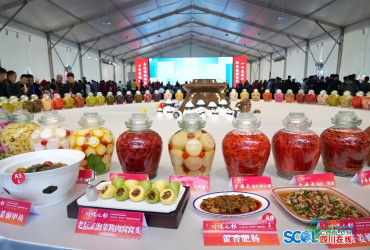 老坛子活泡菜冰淇淋、吉香居减盐新品……这届眉山泡博会太“酸爽”丨寻味泡博会②