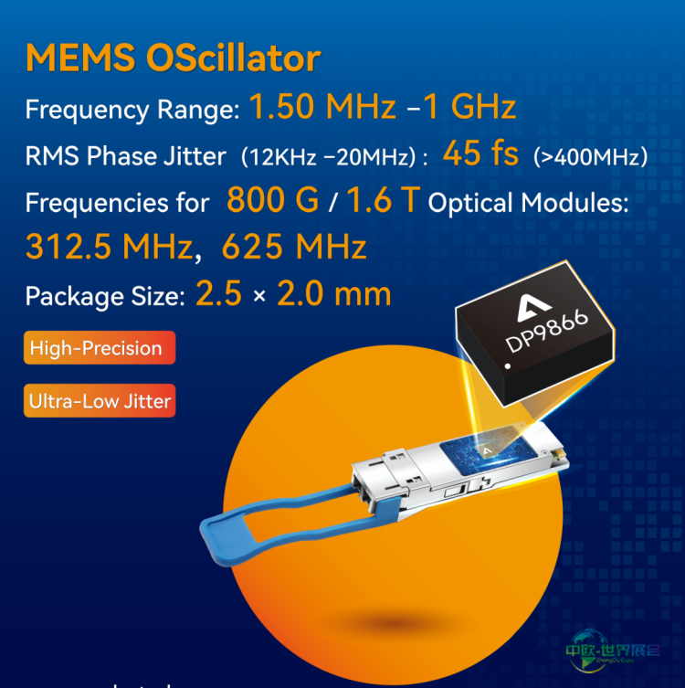 大普技术亮相CES 2026：以全栈时钟技术赋能AI时代底座