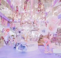 薰衣草主题美陈